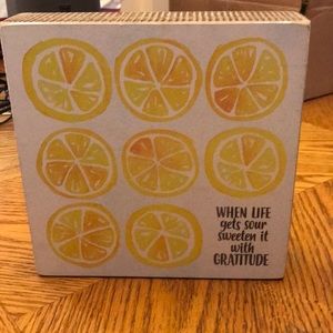 Lemon Decoration